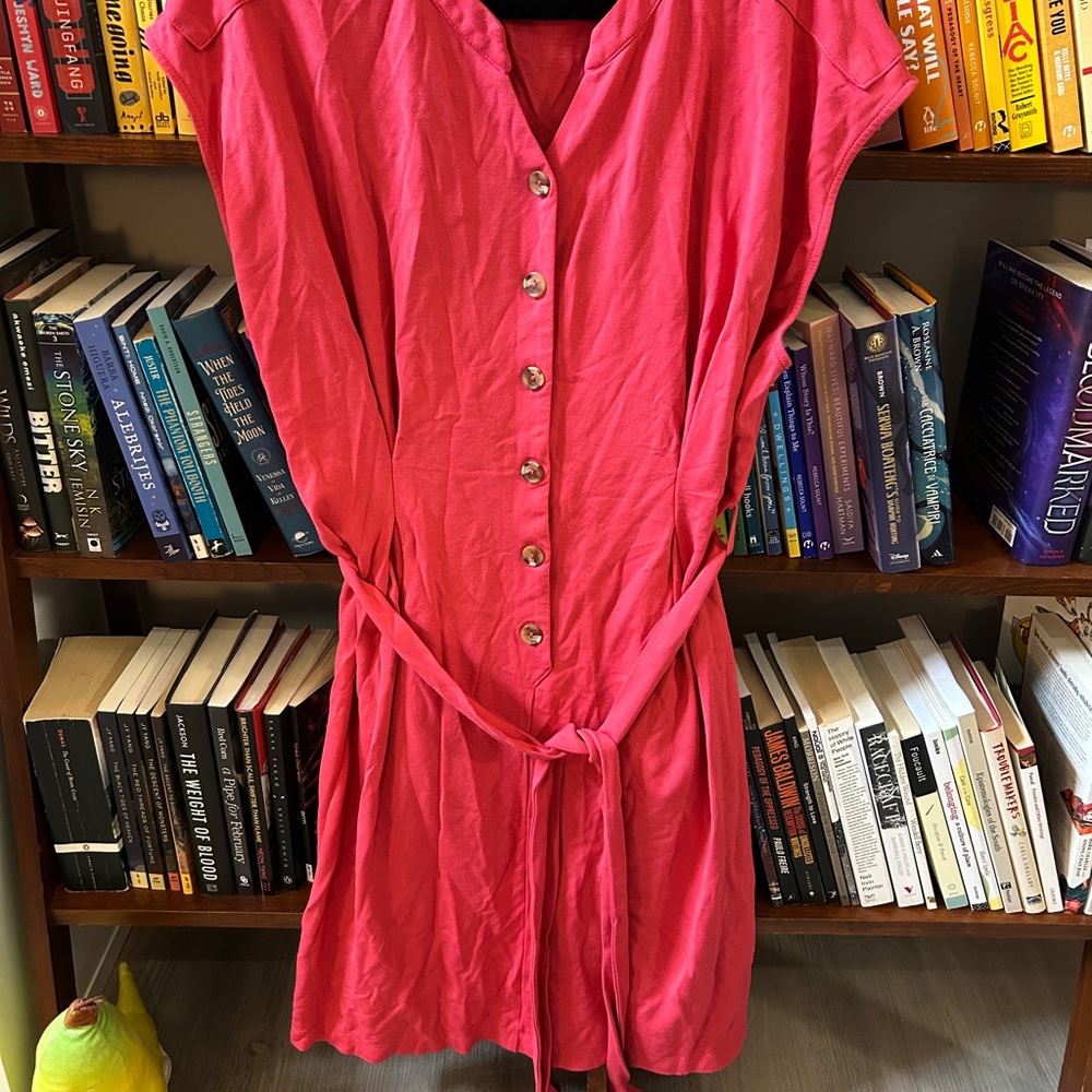 Calvin Klein Pink Midi Dress